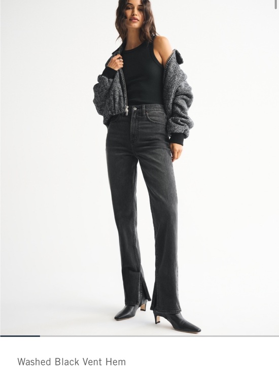 Abercrombie & Fitch Denim - Abercrombie & Fitch Washed 90s High Rise Jeans